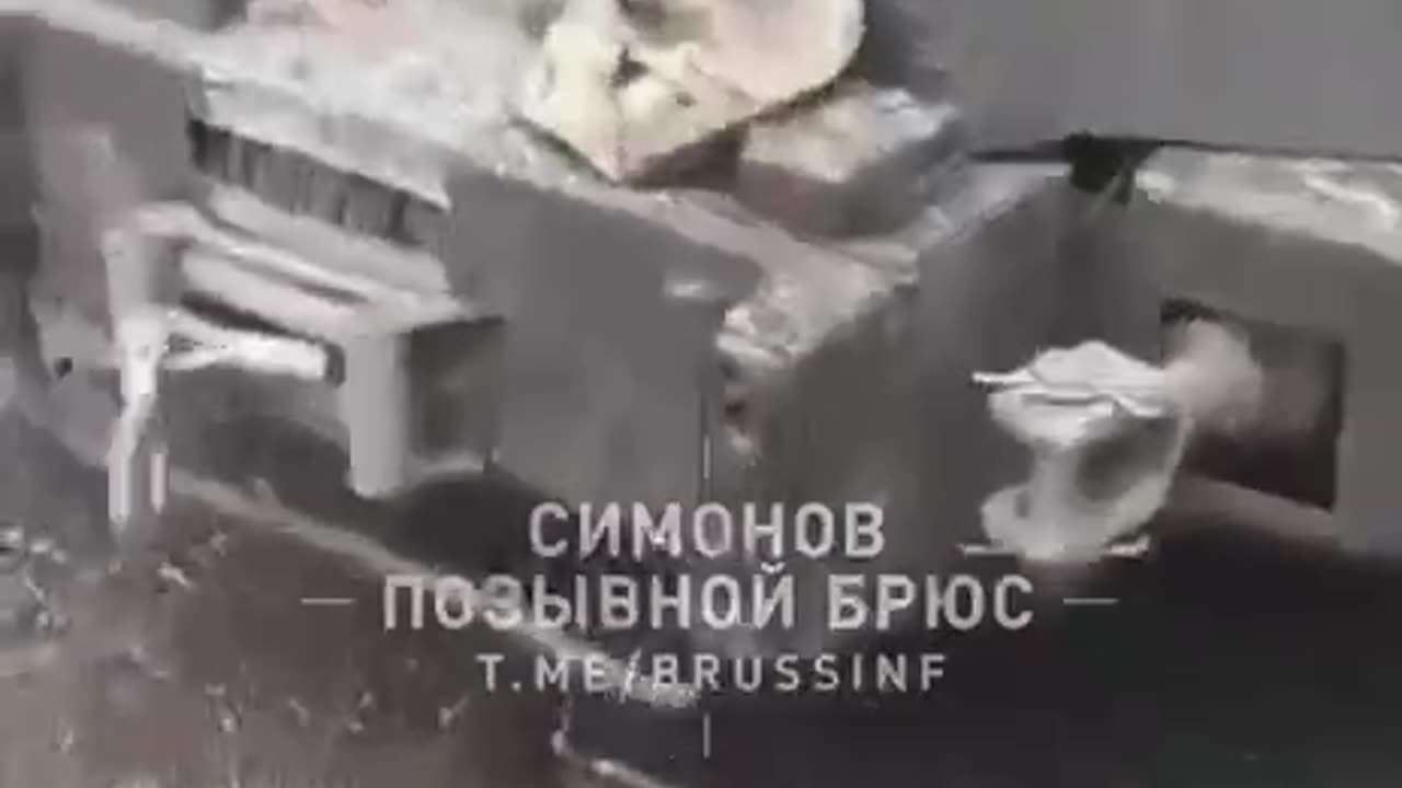 Ambush of Kozak Ukrainian vehicle