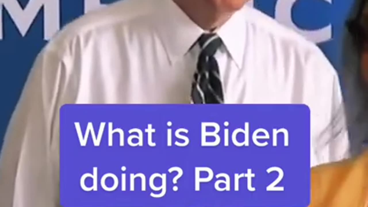 What is Biden doing? Parody