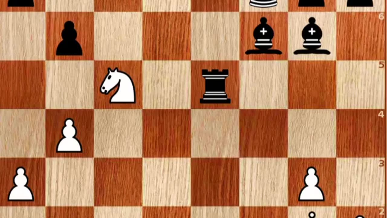 Black to move! Chess puzzle. Mate in one move. #chess #kyrylodemchenko #chesspuzzle