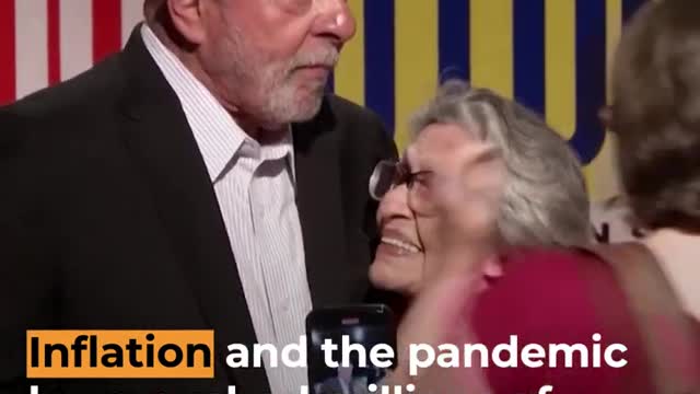 Brazilian President-elect Lula breaks down on stage | Al Jazeera Newsfeed