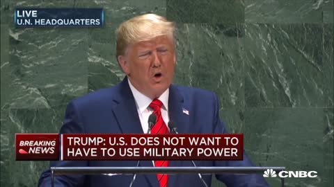 09/24/2019: President Trump, "The future does not belong to globalists"