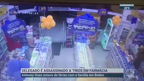 Delegado é assassinado a tiros em Farmácia