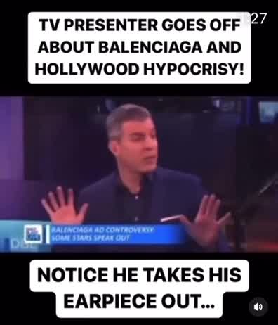 Talk Show Host Goes DEFCON 3 On Balenciaga!