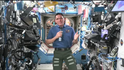 Astronaut Frank Rubio Calls NASA Leadership From Space