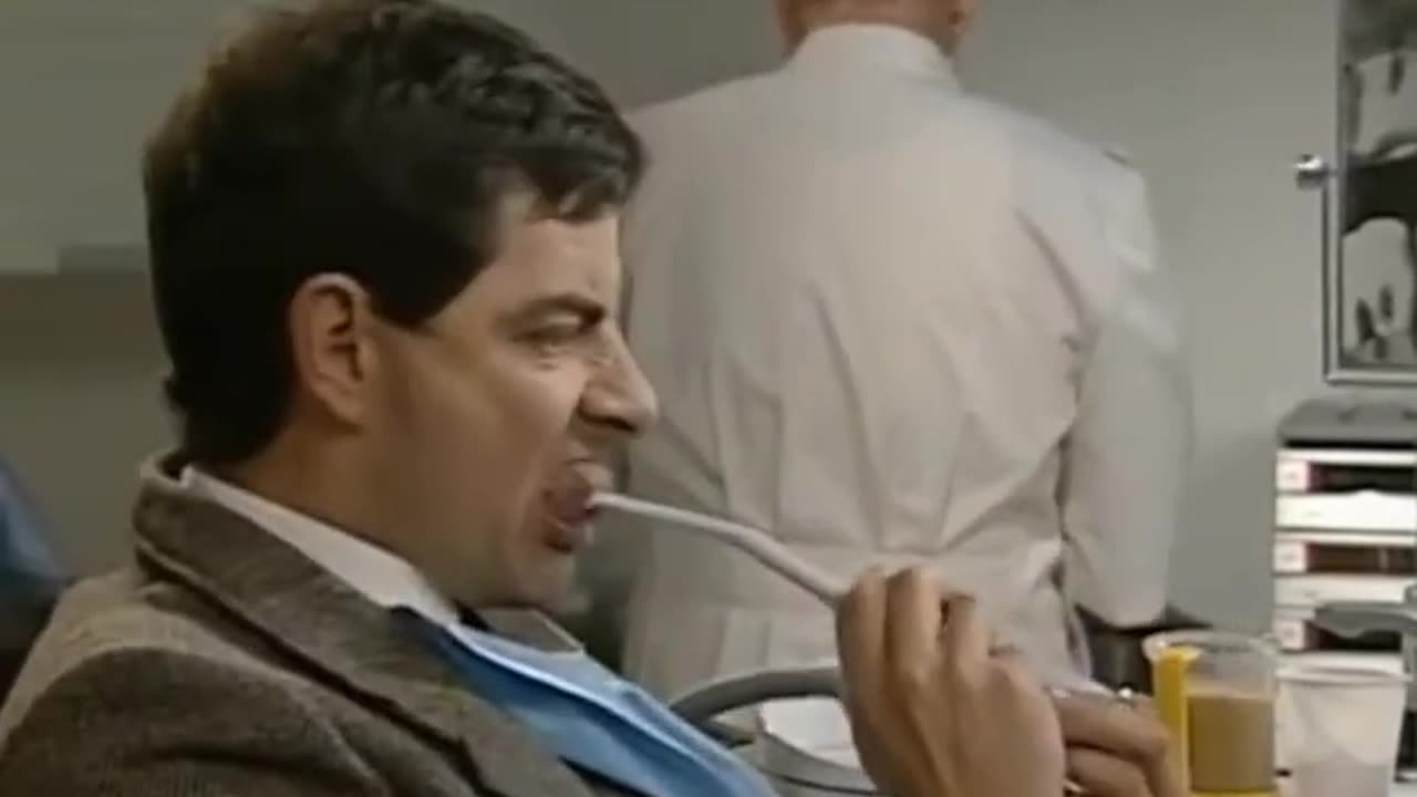 You can't leave mr bean