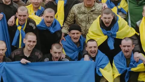 Ukraine welcome it's 95 Soldier in prison exchange