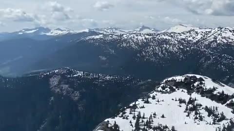 The best helicopter ride I’ve ever been lucky enough to go on #vanisle #arborist#faller #treeclimber