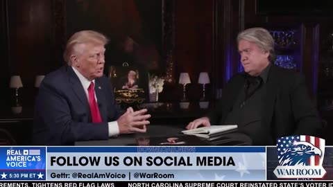 Steve Bannon & Trump: No One Supported The Good Police Officers In The NYPD & Now New York Is Collapsing - 4/28/23