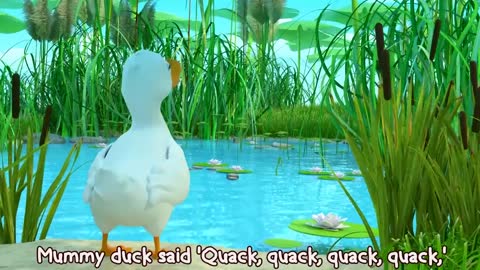 🦆 Five Little Ducks 🦆@LooLoo Kids - Nursery Rhymes and Children's Songs