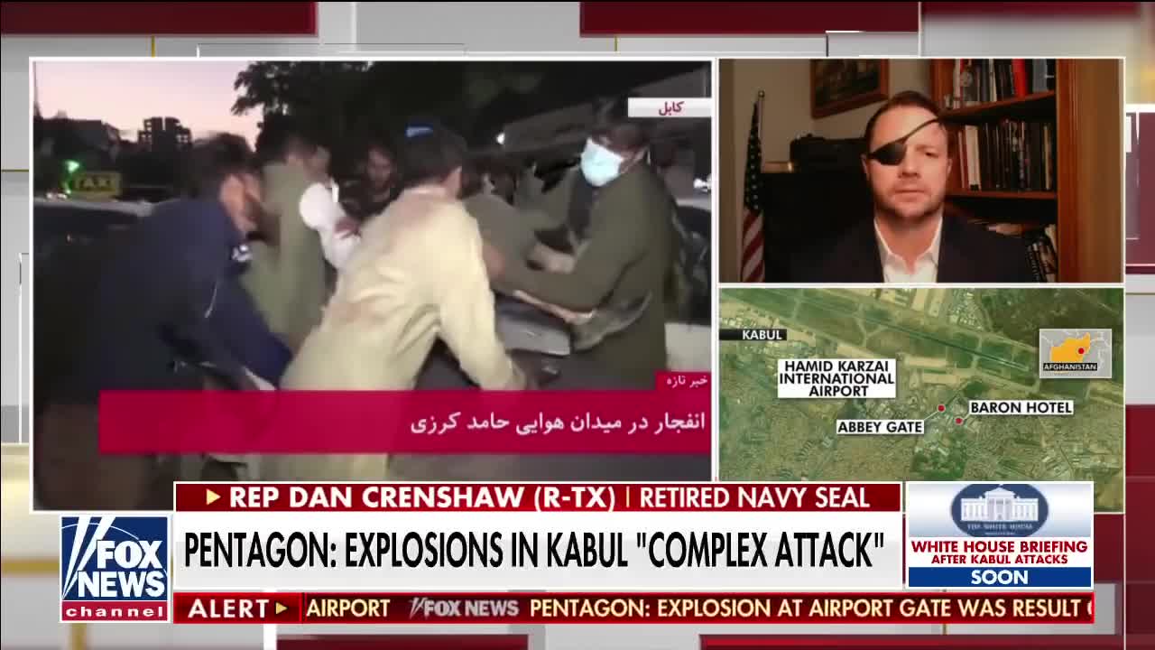 Crenshaw: We're 'paying in blood' for Biden's troop withdrawal