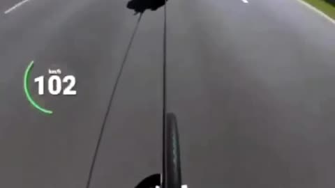 Cycle Attached to Motorbike for Optimum Speed