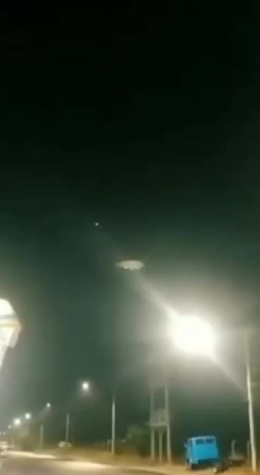 DISC FILMED FROM INSIDE THE UFO CAR 2022