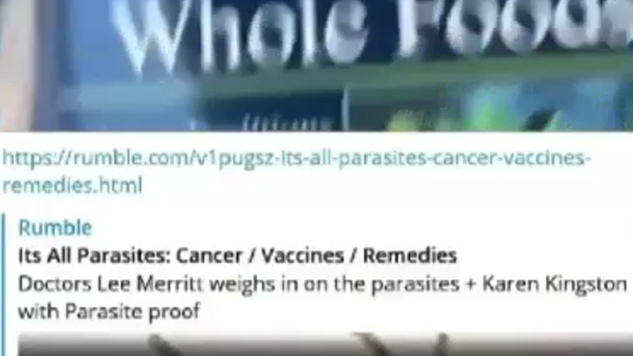 PARASITES: More TRUTH We've Never Been Told By The Medical Community