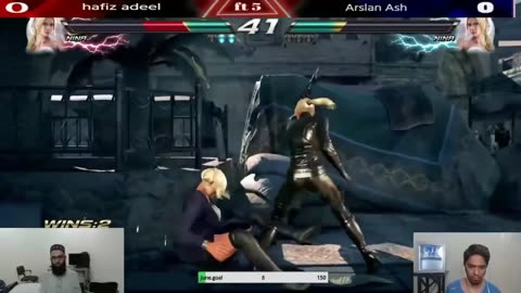 Tekken7 - Hafiz Adeel (Nina) vs Arslan Ash (Nina) Ft-5.. Gameplay