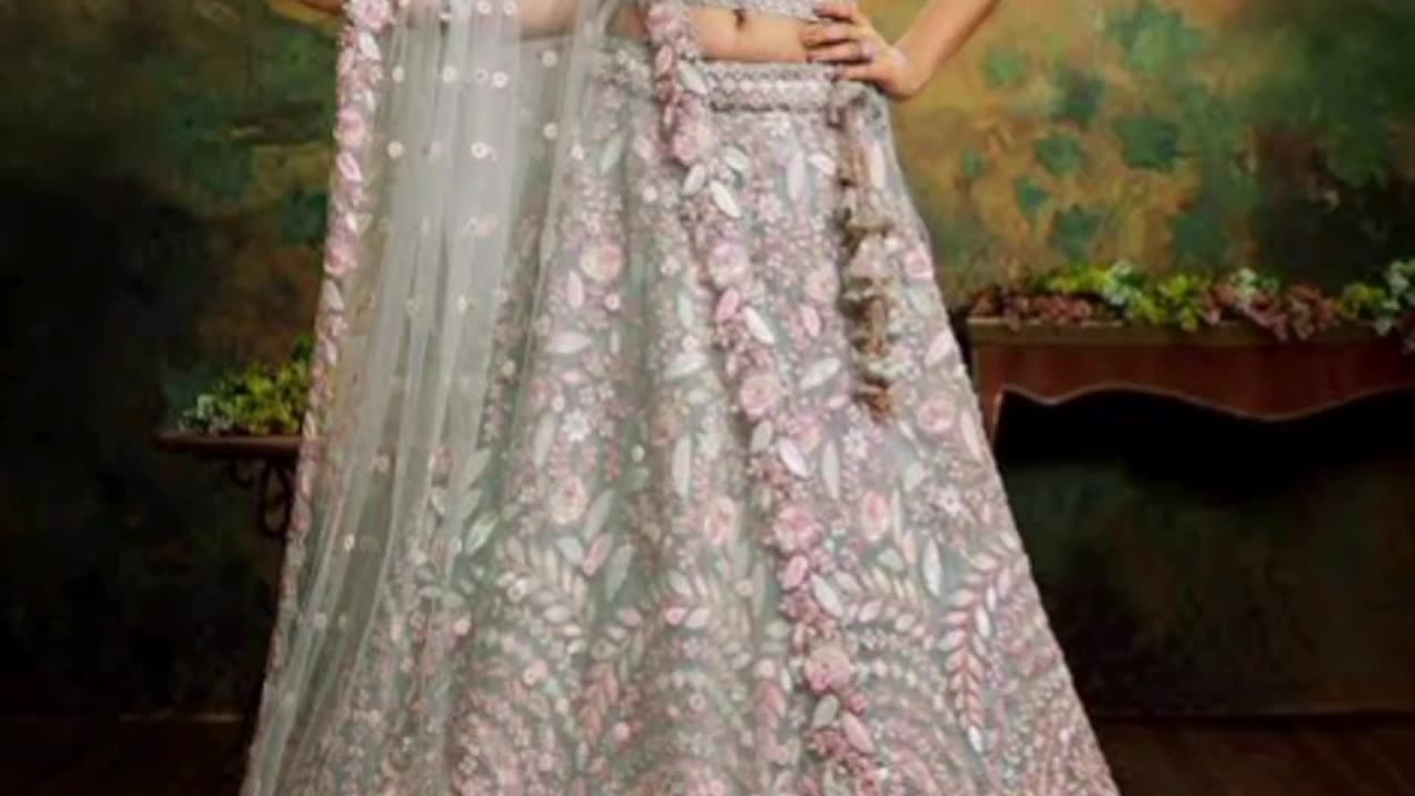 Net Lehenga