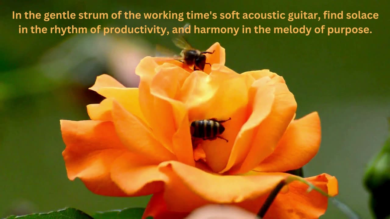 Productivity Serenade: Working Time's Soft Acoustic Guitar for Focus & Flow!