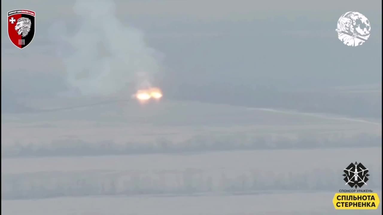 💥🔥 Destruction of another Russian TOS-1A "Solnstsepyok" by FPV drones!