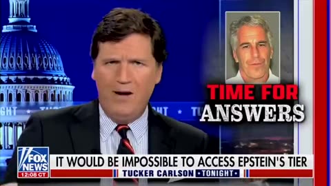 TUCKER'S NEW EPSTEIN DEATH BOMBSHELL | FEDS CAUGHT BURNING EVIDENCE | 'IT'S BEEN DELETED!'