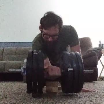 2 inch handle dumbbell wrist curls