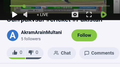 How to live match cricket live in rumble #cricket #Pakistan #pakvsaf