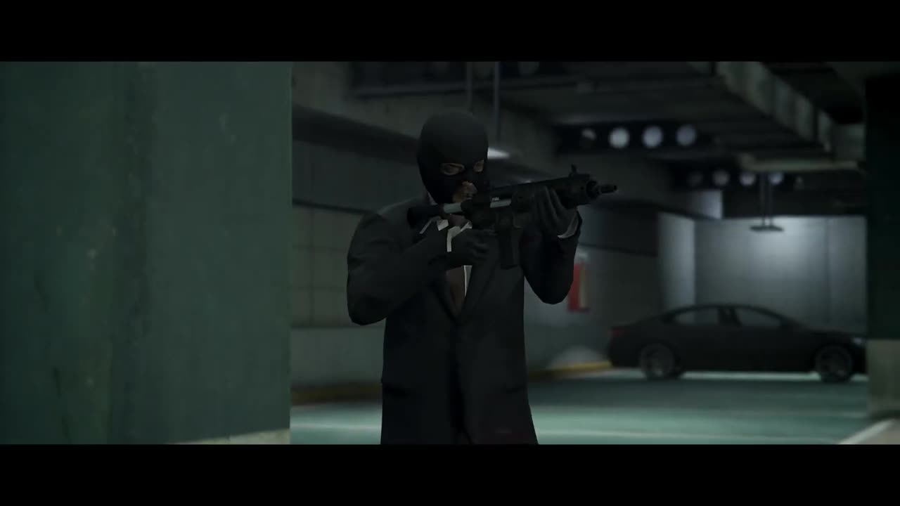 GTA V _ The Big Score - Inspired by HEAT (1995) PART II (Bank Heist Shootout)