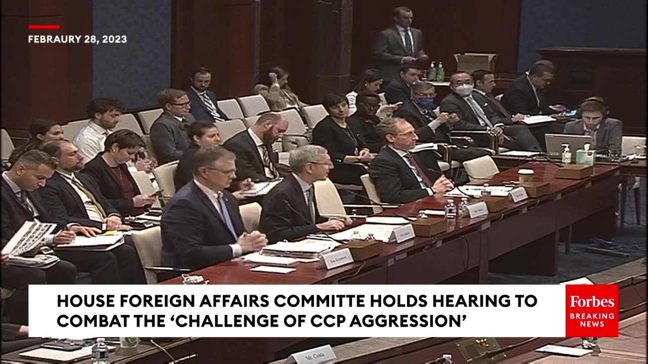 House Foreign Affairs Committee Holds Hearing To Combat The Threat Of The Chinese Communist Party