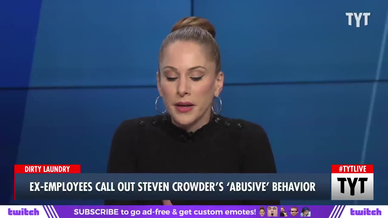 Former employees of Steve crowder break their silence on his behaviors #Breakingnews #theyoungturks
