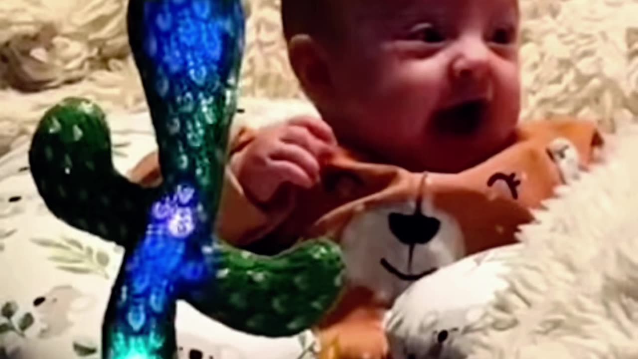 Funny cute baby 😍