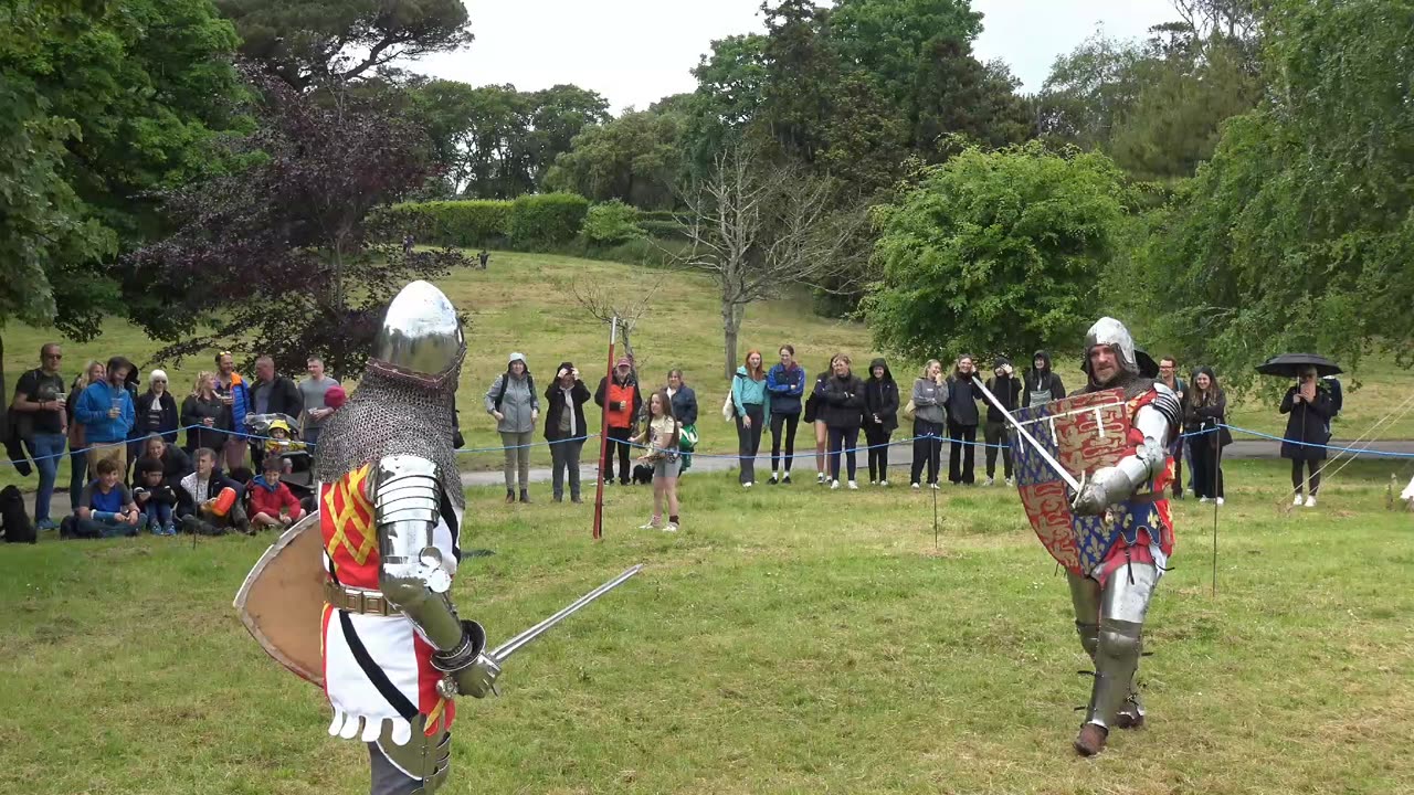 Mount Edgcumbe Cornwall Green Man Festival 2024 Day 2 Naught Knights