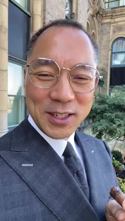 20201110文贵先生视频³：刚刚有个牛人急著想见我 现在我们新中国联邦说甚麼人家都信了