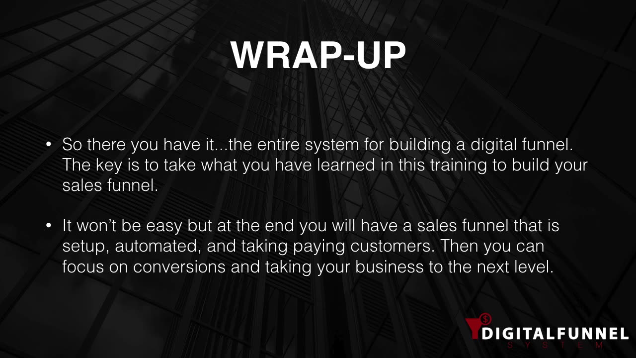 Wrap-up