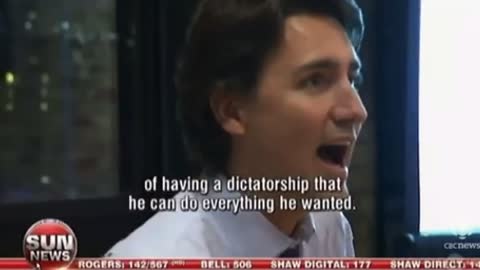 Trudeau Admitted To Wanting A Dictatorship Years Ago