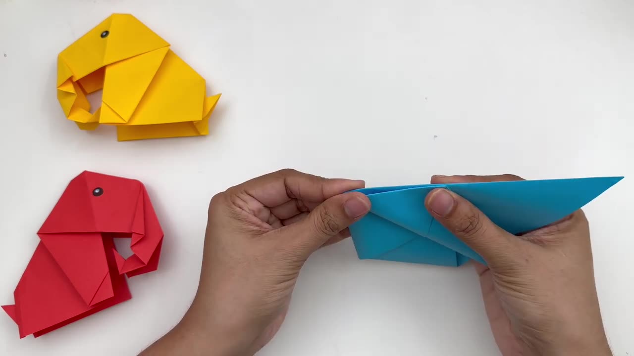 How To Make Easy Origami Paper Elephant For Kids