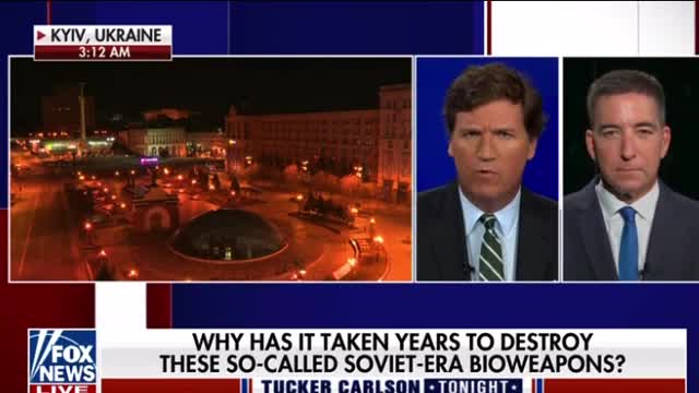 Tucker Carlson And Glenn Greenwald Discuss US Bioweapons