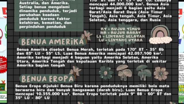 Kamu Harus Tahu | Ilmu Pengetahuan Sosial Benua #najmashinecare #fyp #shorts #ruangguru #viral