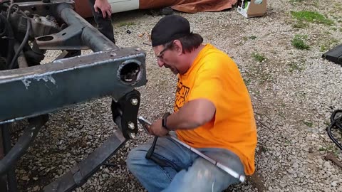 Allen Getting in Some Wrench Time on His Jeep Project