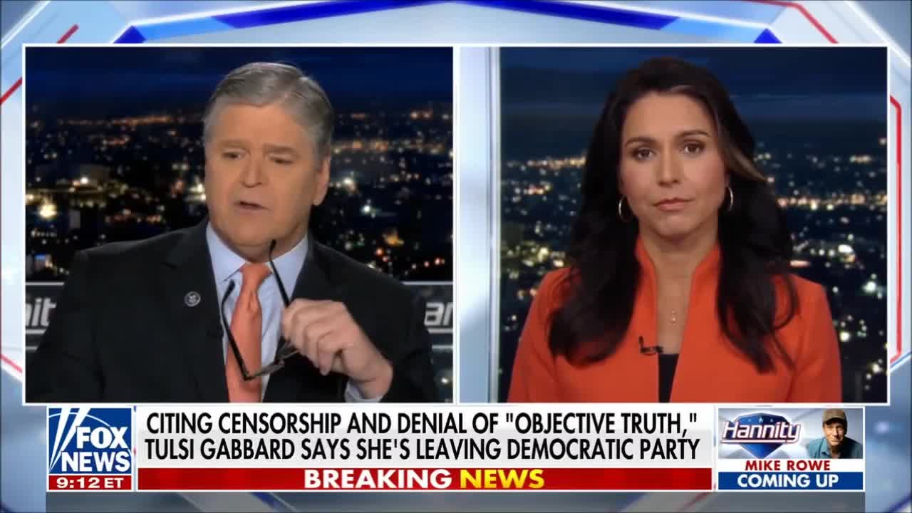 Sean Hannity: Tulsi Gabbard on Why She Left the Democratic Party