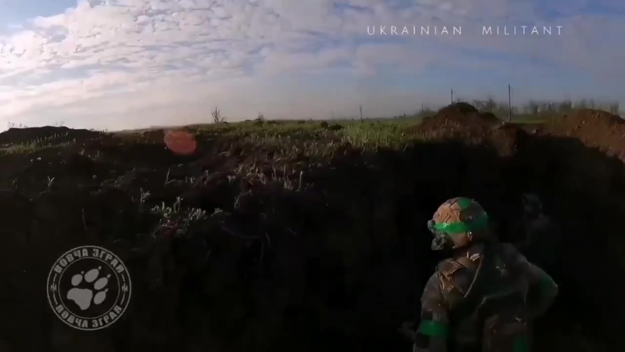 Ukrainian Assault on Russian Trenches (Insane)