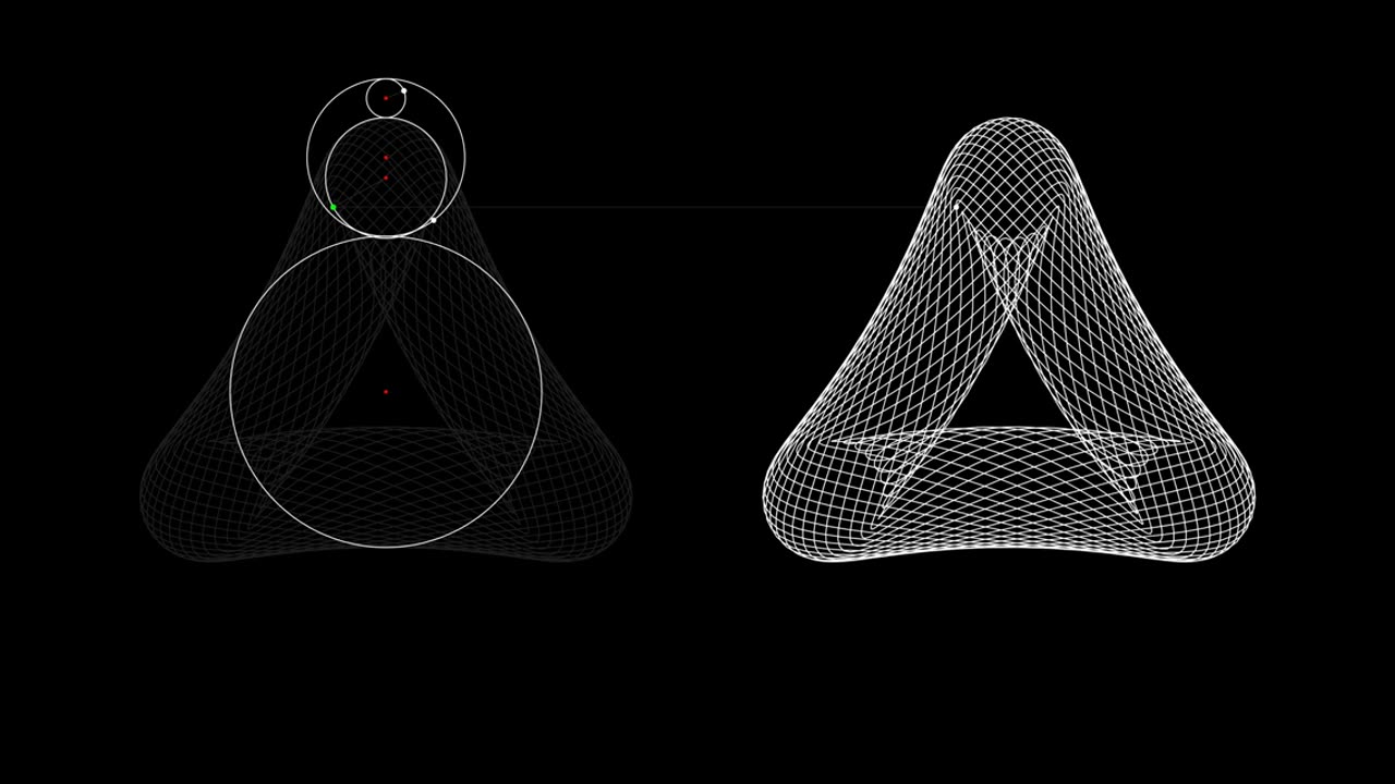 Satisfying 4K Hypocycloid Animation