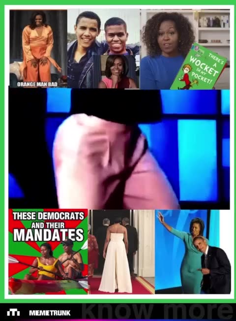 U.S. FORMER FIRST LADY MICHELLE OBAMA🧔‍♀️GOT MOVES IN HER PANTS🏀🍆🏀💫