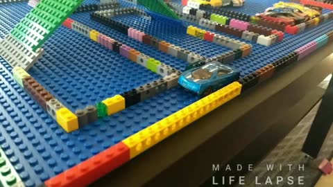 Driving and Catching Bad Guys - Lego Stop Motion