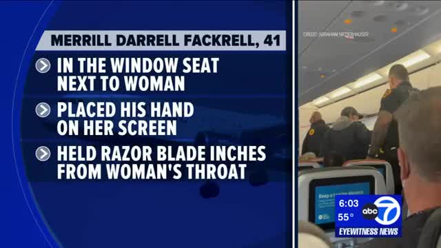 Passenger on JFK flight accused of holding razor near woman's neck_3