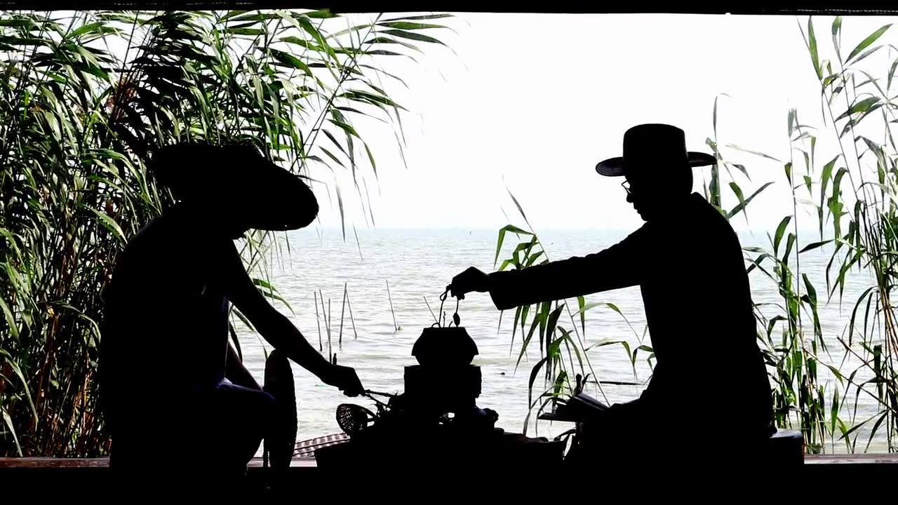 two men in the shade sharing connections