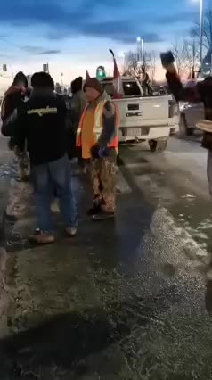 Freedom Convoy 2022 Canadian Family