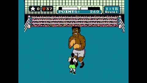 Mike Tyson's Punch-Out!! No-Loss Playthrough (Actual NES Capture)