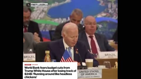 Joe Biden pledges $4 Billion to World Bank… after they “lost track” of $24-41 Billion