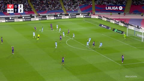 Highlights FC Barcelona vs RC Celta (3-2) | All Goals 2023