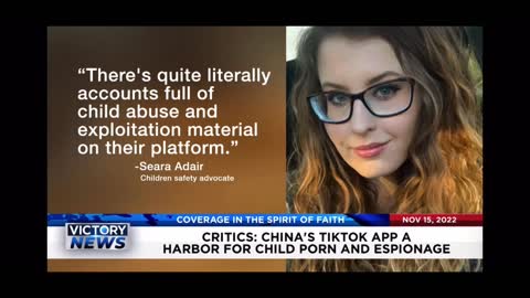 Critics China's TikTok App A Harbor For Child Porn And Espionage