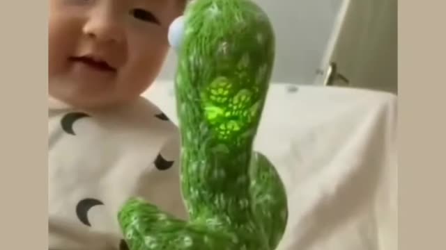 Baby funny act