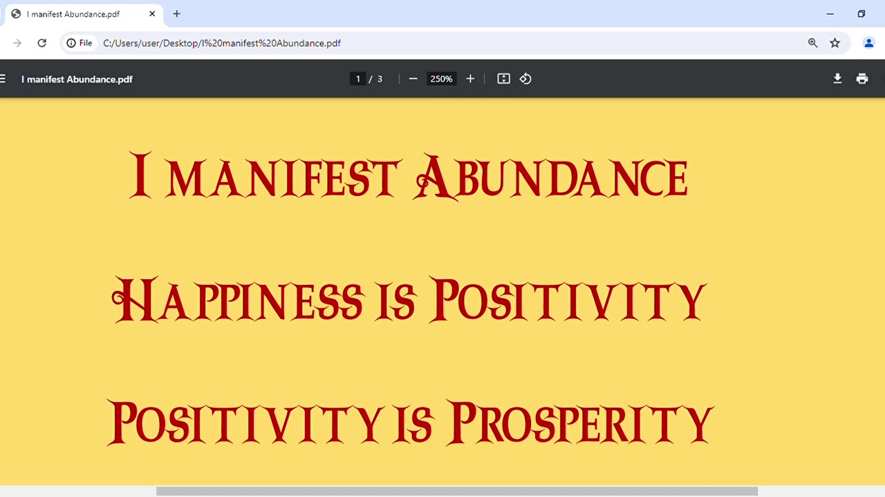 Manifesting Happiness 24 June 2024 A